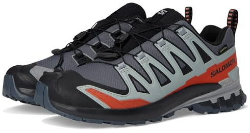 Salomon Mens XA Pro 3D V9 Gore-TEX® Turbulence/Black/Burnt Ochre 8 Medium