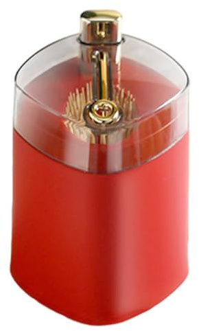 Contenitore portatile per stuzzicadenti – Dispenser automatico porta stuzzicadenti | Dispenser automatico pop-up per stuzzicadenti, contenitore per uso domestico senza stuzzicadenti, porta