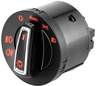 HASGTFM Auto Faro Interruttore di Controllo 12V Auto Testa della Lampada Interruttore di Controllo Modulo Sensore Adatto for VW Golf 2004-2013 MK5 MK6 Accessori Auto(10Pin)
