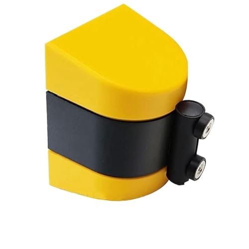 Einziehbare Gürtel Barriere Magnetische einziehbare Gurtbarriere, Sicherheitskordonbarriere, Warteschlangenbarrieregürtel mit magnetischer Adsorption, 10 m Sicherheitskordonbarriere