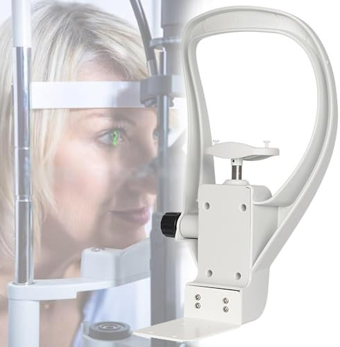 Soporte oftalmológico oftalmométrico, soporte de frente para entrenamiento de visión para optometría y mentón, ideal para tiendas ópticas
