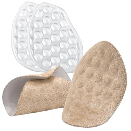 ROMISBABA 2paare Hochfront-kissenpads Für High Heels Transparente Und Weiche Einlagen Rutschfeste Vorfußpolster Für Optimalen Tragekomfort Und Druckentlastung Geeignet Für Schuhe