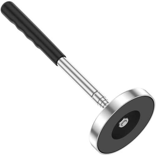 Magnetic Pickup Tool Extendable to 83cm Nail Magnet Sweeper 35LB Magnet Sticker Gadget Stainless Steel Screws Parts Finder Portable Magnetic Grabber Tool Retriever Wand for Men Father Husband