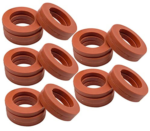PHENOFICE Garten Schlauch Dichtungsringe Waschdichtungen Für Alle Standard Garten Schlauchanschlüsse Ideal Für Reparaturen Und Dichtungen Der Gartenbewässerung
