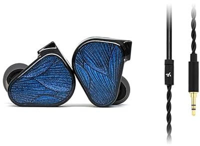 TRUTHEAR x Crinacle Zero: Auricolari BLUE2 Dual Dynamic Drivers con cavo staccabile (3,5 mm)