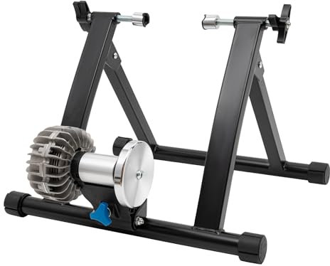 Rennrad StäNder Rollentrainer Fahrrad Magnetbremse Fluid Fahrradtrainer Verstellbares Design GeräUscharmes Training Zu Hause Einfach Montieren Geeignet FüR 26-29 Zoll FahrräDer Und 700C