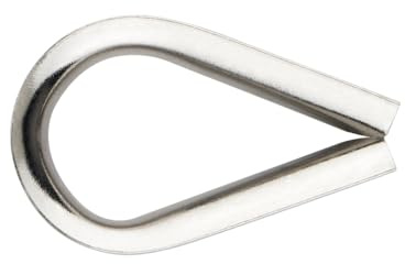INDEX Cosse cœur - Inox A4 M10 - Ø22 - Boite de 25 - Supportage des réseaux