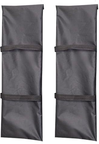 Dewireaey Sacchetti di Sabbia per Ombrellone da Spiaggia,Resistente alle Intemperie 2 Pezzi Tessuto Oxford 600D - Base per Ombrellone da Spiaggia Sacca di Sabbia,Giardino Campeggio Patio Picnic