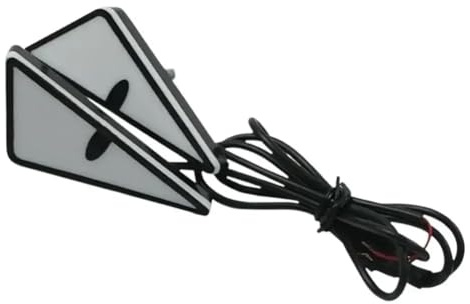 1 Pz. Luci A LED Per Moto Con Occhi Del Diavolo Fari A LED Per Moto Mini Proiettore Lente Luci Decorative Per Auto Universali Indicatore