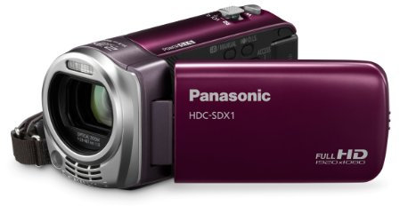 Panasonic HDC-SDX1EG9V - Videocámara (Mos, 3.32 MP, 1/0.161 mm (1/4.1 ), 16.8 x, 1200 x, 2.9-48.7 mm) Violeta