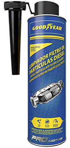 Goodyear Pro Additives Detergente per filtri antiparticolato diesel, Additivo per gasolio 300 ml
