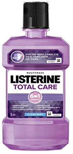 Listerine Mouthwash Total Care Clean Mint 1000 Ml