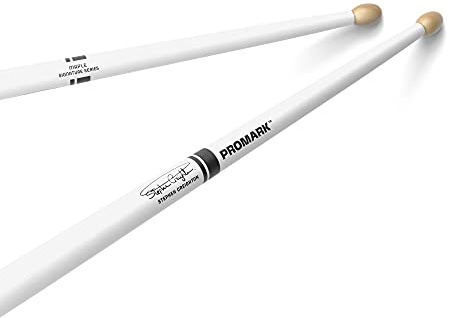 ProMark Drumsticks | Schlagzeug Sticks | PBSC-WHT Stephen Creighton Pipe Band Stick, weiß