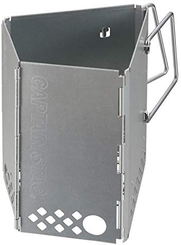 Captain Stag UG-3281 Fire Starter, Folding Fire Starter, Slim, Charcoal Starter