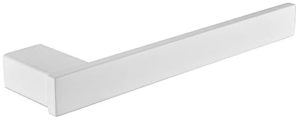 BIVOO Bad Hardware Robe Haken Edelstahl Wand Handtuch Bar Toilettenpapier Halter Handtücher Ring 2-PCS Robe Haken (Color : White Towel Ring)