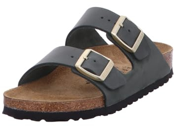 ARIZONA (PELLE) - Sandalo da donna in pelle BIRKENSTOCK con doppia fascia 38/THYME-N