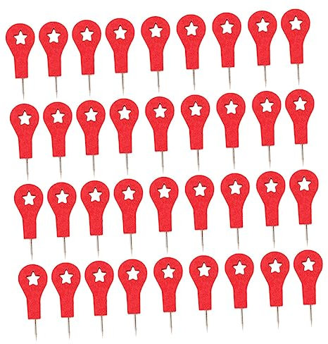 STOBOK 120stücke Pushpins Dekorative Pinnadeln Für Korkboard Büroaccessoires Kreative Gestaltung Für Karten Und Foto-wände