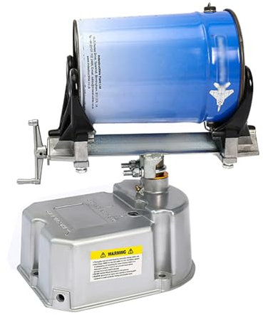 Coctelera Pintura Neumática1-5kg,mezcladora Pinturaneumática Con AbrazaderaajustableDiámetrodel Barril: 80-250mm, Velocidad 0-500rpm/min Y Oscilación 30°,salida 15min/barril,mezclaruniformemente