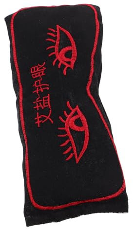 WRITWAA Coussin Pour Les Yeux Masque De Sommeil Coussin Chauffant Lesté Pour La Relaxation Des Yeux Sel De Mer Thaïlandais Portable Pour Le Yoga La Et Le Sommeil