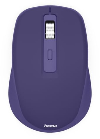 Hama Souris Multi-appareils SS Fil 7 Boutons WM-450, Radio/Bluetooth®, Bleu