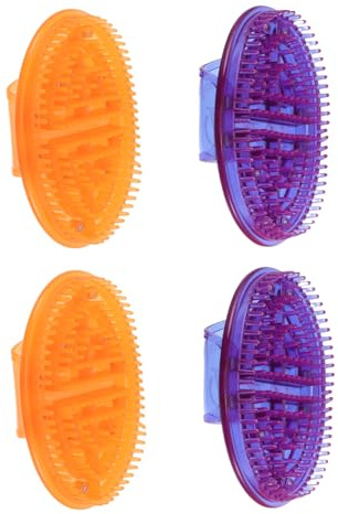TOGEVAL 4 Stück Teiliges Meridian Massagebürsten Handlich Ergonomisch Vollkörper Entspannungstool Langlebig Für Akupressurpunkte Schmerzlösung Beauty Salon Spa Anwendung