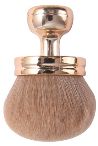 Pinceau Auto-Bronzant | Brosse À Poudre Bronzante Corporelle,Applicateur Ergonomique Tête Ovale Large Pour Crème Poudre Fond de Teint Corps Jambes Bras Dos