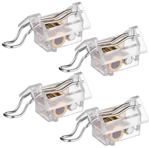FIXOSHEE 4pcs Venetian Blind Cord Locks Wire Lock Mechanism Window Blinds Accessories Easy Install Components Home Use