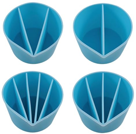 Copas de Mezcla de Silicona para Resina,Vasos Para La Mezcla De Resina Acrílica Y De Silicona | Herramientas Suministros Arte Epoxi Medir Pintura Líquida Acrílica para Proyectos Manualidades Arte