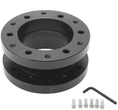 Ejes De Volante De Coche Adaptador/separador Para Buje De Volante De Aleación De Aluminio Altura 40 Mm (ADDG40MMBK)