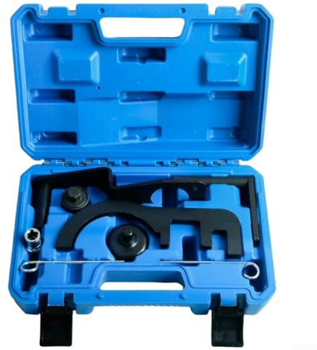 HpLive Kit d'outils de chaîne de distribution 8 pièces pour moteurs diesel BMW N47 N47S N57 2.0 avec blocage d'arbre à cames et support de volant d'inertie