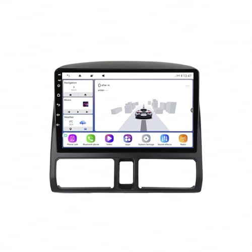 Carplay-Skärm för Honda CR V CR-V 2002-2006 Röststyrning, Gps-Navigering, Med Kamera, Dashcam, Wifi, Bluetooth Bilradio Stereo Gps Navi, 4 Kärna 2G＋32G