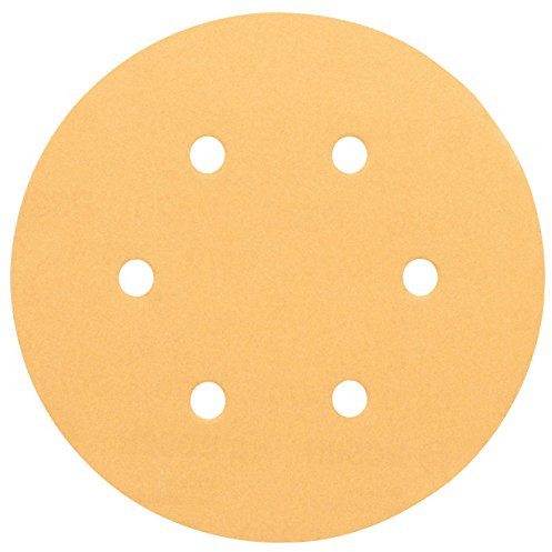 Bosch Accessories Disque abrasif Ø 150mm - Grain 100 - 6 Trous - 50 pièces