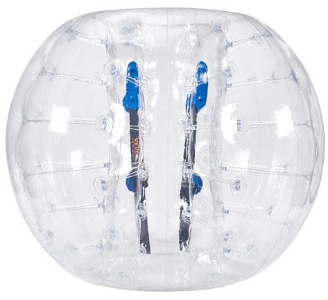 VEVOR Gonfiabile Palla Passeggiata Sfera per Paraurti Trasparente, Pallone da Passeggio 1,5M, Palla Gonfiabile Gigante in PVC Portante da 180 kg per Giochi d'Acqua in Piscina e sul Pavimento