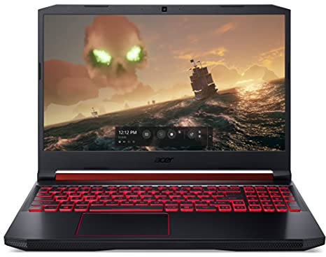 Acer Nitro 5 Gaming Laptop, 9th Gen Intel Core i5-9300H, NVIDIA GeForce GTX 1650, 15.6 Full HD IPS Display, 8GB DDR4, 256GB NVMe SSD, WiFi 6, Backlit Keyboard, Alexa Built-in, AN515-54-5812