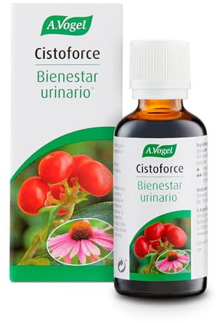 A.Vogel Cistoforce Gotas | Apoyo Natural para Salud Urinaria | Con Gayuba y Equinácea | Hombre y Mujer | Ingredientes Naturales | 50 ml