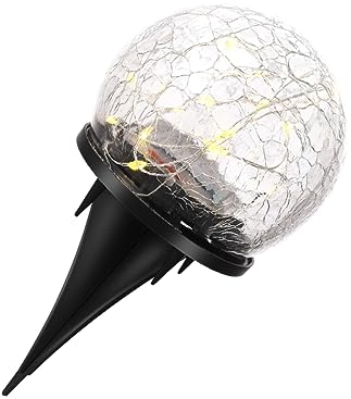 DOITOOL Solarbetriebene Erdleuchte Für Außenbereich Gartenleuchte Nachtlampe Bodenleuchte Solarlampe Einfahrtsleuchte Terrassenleuchte Treppenleuchte Dekorative Blumenbeetleuchte Automatis