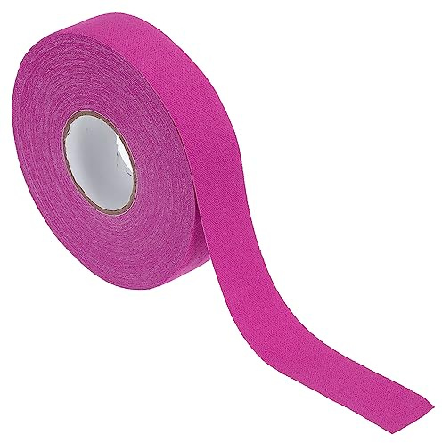 PATIKIL Hockey Nastro 1 X27 Yard, Multifunzione Impugnatura Protezione per Hockey Bastone Lama Baseball, Rosa Rosso