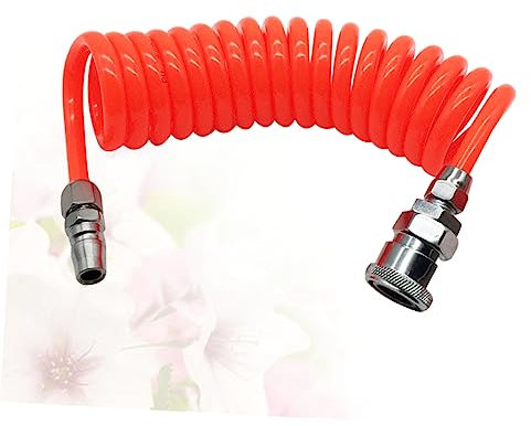 Homoyoyo 9m Druckluftschlauch Für Kompressor Pu-rückholschlauch Flexibel Einziehbar Luft Und Wasserbeständig Schadstofffrei