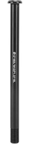 Tissting Fahrrad-Steckachse, 12 mm M12 x 1,0/1,5/1,75 Gewinde, Steckachse, Aluminiumlegierung, Schnellspanner, Vorder- und Hintergabel, Steckachsadapter