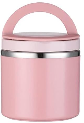Pavsicgn Mittagessen Behälter Für Warme Speisen,630ml Isolierter Edelstahl Aufbewahrungsdose,Auslaufsicherer Thermo Behälter Für Heißes Essen | Für Schule Reisen Camping Picknick Rucksacktourismus Und