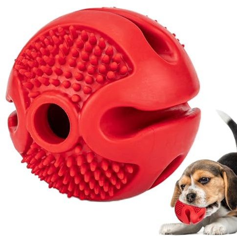 laxreheye Pelota Dispensadora De Premios para Perros,Alimentador Lento con Fugas De Comida para Mascotas | Pelota para Alimentación Lenta,para Ejercicio Entretenimiento Hogar Interior Exterior del
