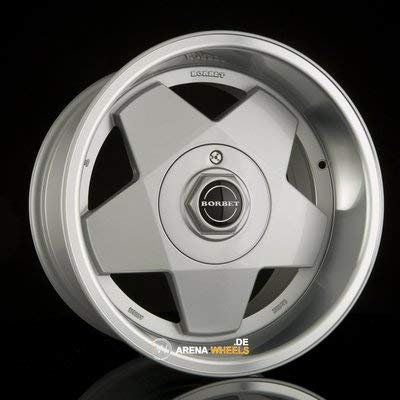 BORBET A 7J x 15 pulgadas ET 35 LK 4x108 Llanta de aleación KBA