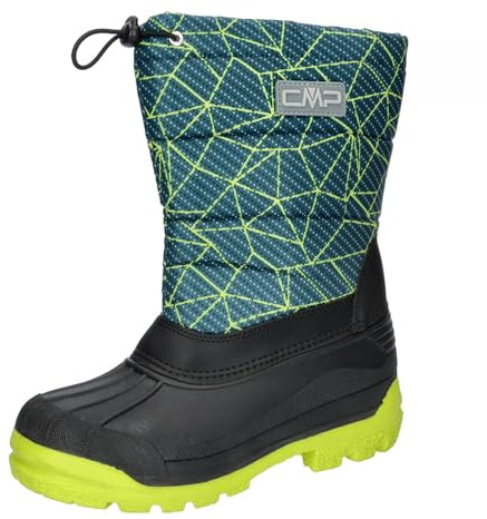 CMP Unisex Kinder Kids Sneewy Snowboots Walking Shoe, Deep Lake Acido, 34 EU