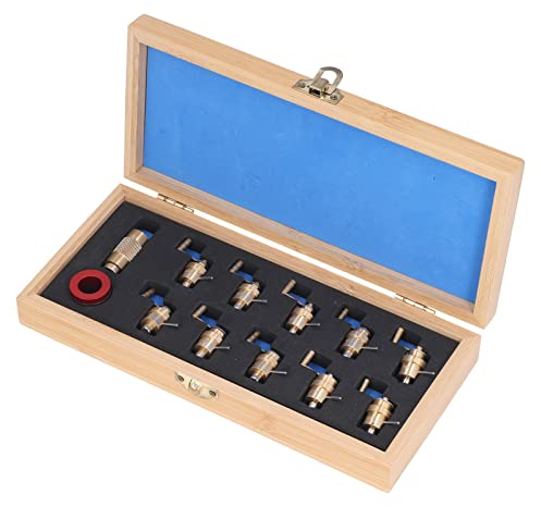 Uhren-Hauptfeder-Winder-Set, Komplettes Set, Mehrere Arten, Messing-Uhren-Hauptfeder-Winder-Reparaturwerkzeuge, Armbanduhr-Reparatur-Set, Heimwerker-Uhrmacher-Werkzeuge für 2000, 2671, 2235, 8200, 850