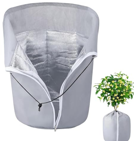 Thermo Topfschutz Pflanzen Winter, Winterschutz Für Pflanzen Kübelpflanzen Frostschutz Pflanzen,Winterschutz Für Kübelpflanzen, Schutztasche Für Pflanzen Winterschutz