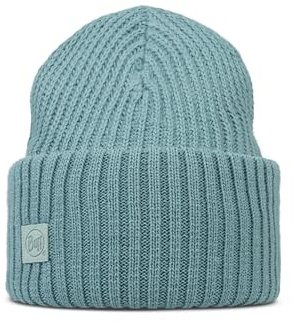 Buff Stickad mössa herr dam vuxen, extremt kall, praktisk, mångsidig, mode, värmeisolering, bekväm, en storlek, blå