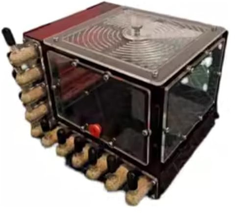 Natürliche Ameisenfarm, Ameisenfarm, Ameisenhaus, Ameisennest, Ameisenfarmschloss, Ameisenfarm aus Glassand, Reagenzgläser, Ameisenburg, Blackout, Ameisenhabitat, wissenschaftliches Lernen, Ameisenfar