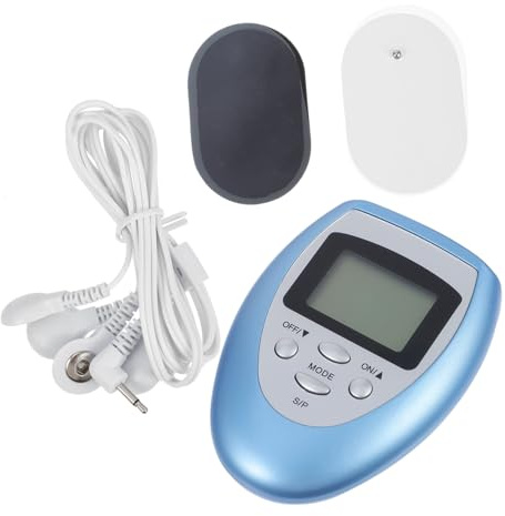 Hemobllo Massaggiatore Elettrico Cervicale per Spalle e Dispositivo Multifunzione per Affaticamento Promuove la Circolazione e Riduce Grasso Subcutaneo Blu