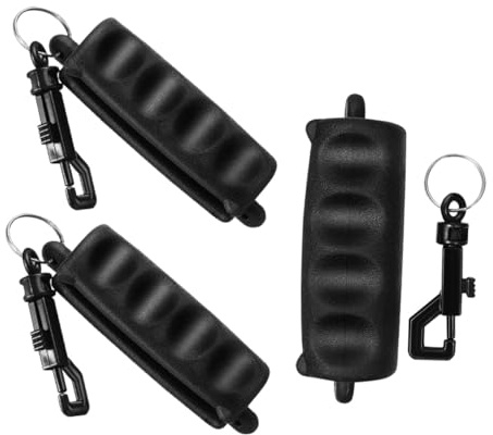 Cabilock Extractor De Flechas De Goma 3 Piezas Pinza para Flechas Negra Ligera Portátil Accesorio para Tiro con Armas para Práctica y Extracción Eficaz En Caza y Pesca