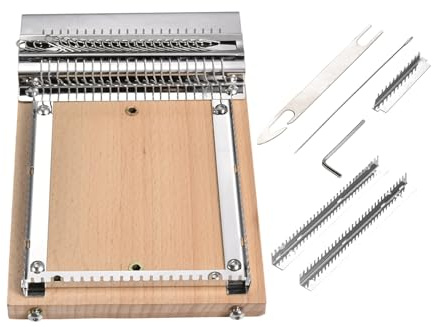 shpuuyy Webrahmen,Strickmaschine Aus Holz Für Handarbeiten | Webmaschine Komplettset,Für Anfänger Und Experten Enthusiasten Und Freunde Zur Anfertigung Von Decken Kleidern Schals Mützen